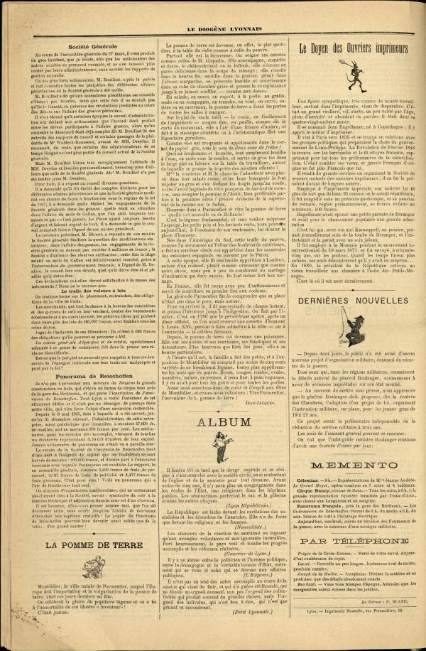 
						Affichage en mode lecture de la page
					