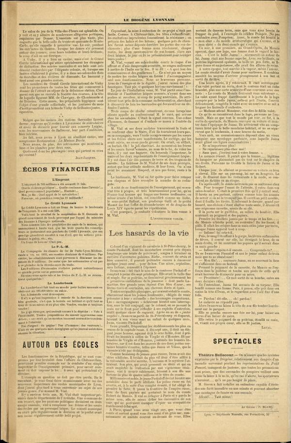 
						Affichage en mode lecture de la page
					