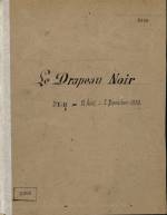 LE DRAPEAU NOIR, Première Année - N°1