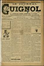 LE JOURNAL DE GUIGNOL, Vingt-Neuvième Année - N°14