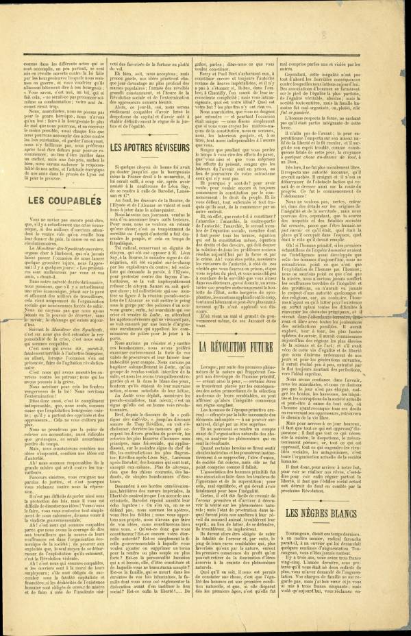 
						Affichage en mode lecture de la page
					