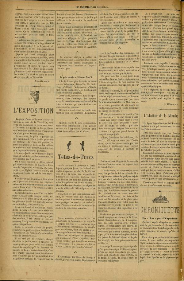 
						Affichage en mode lecture de la page
					