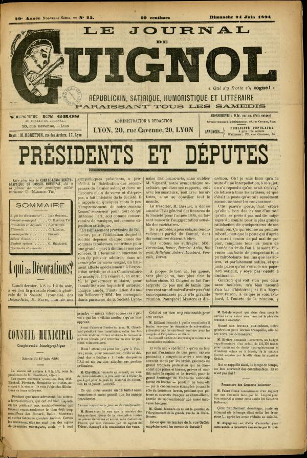 
						Affichage en mode lecture de la page
					
