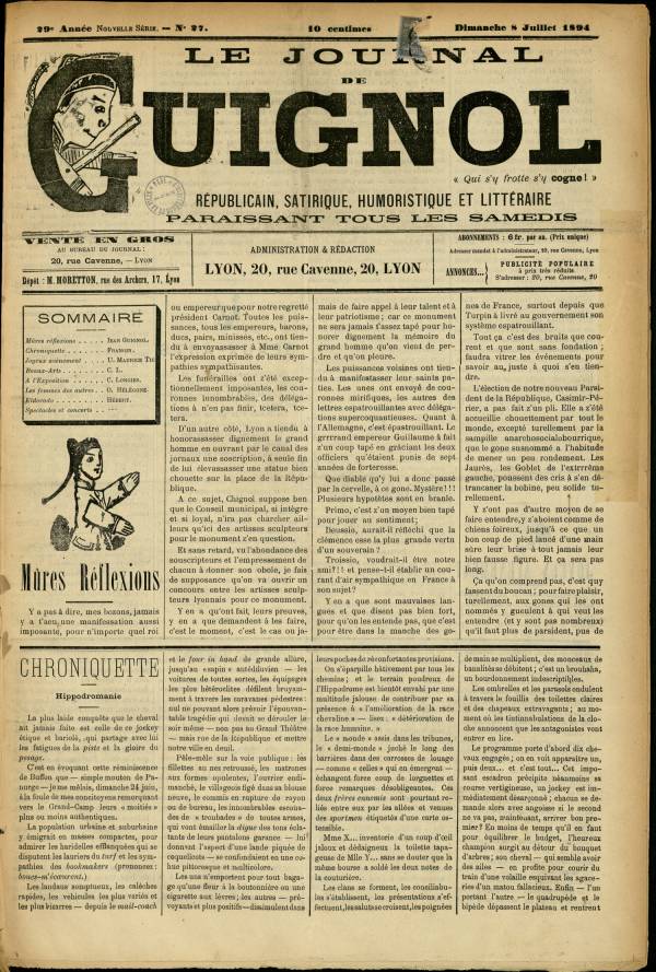 
						Affichage en mode lecture de la page
					