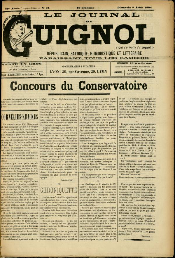 
						Affichage en mode lecture de la page
					