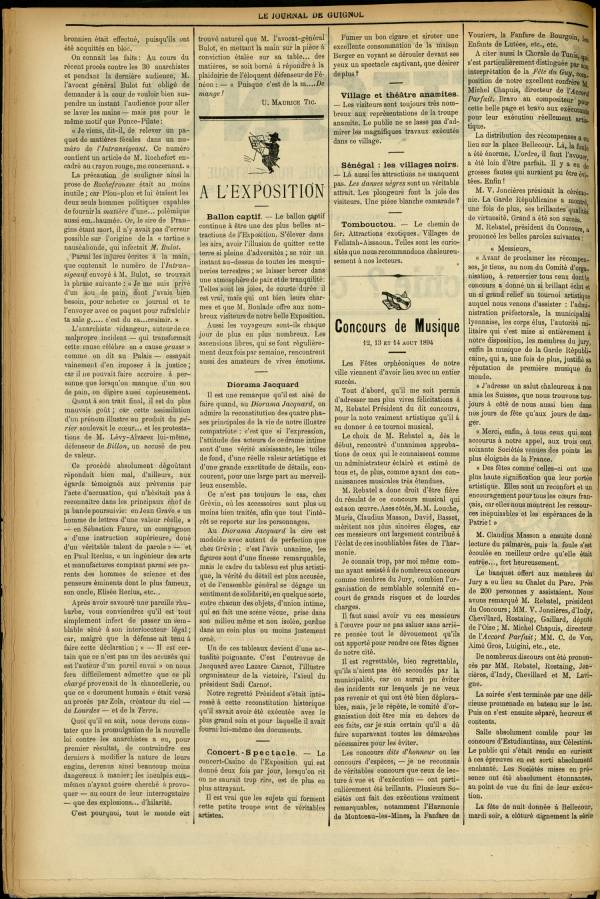 
						Affichage en mode lecture de la page
					