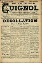LE JOURNAL DE GUIGNOL , Vingt-Neuvième Année - N°34