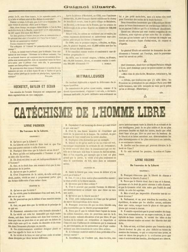 
						Affichage en mode lecture de la page
					