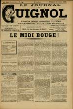 LE JOURNAL DE GUIGNOL , Vingt-Neuvième Année - N°41