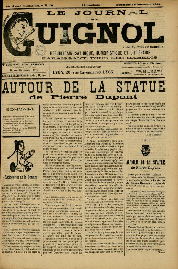 
						Affichage en mode lecture de la page
					
