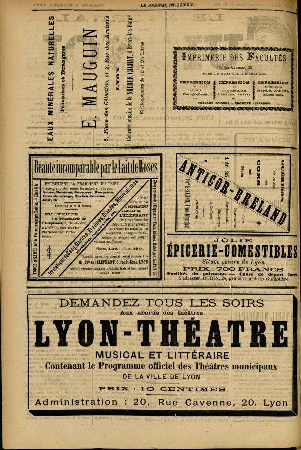 
						Affichage en mode lecture de la page
					