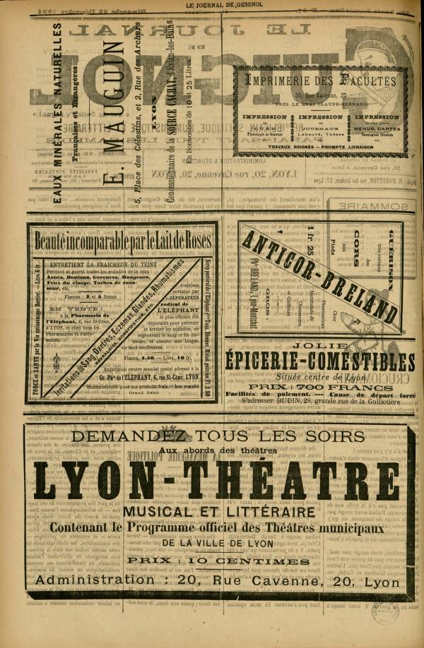 
						Affichage en mode lecture de la page
					