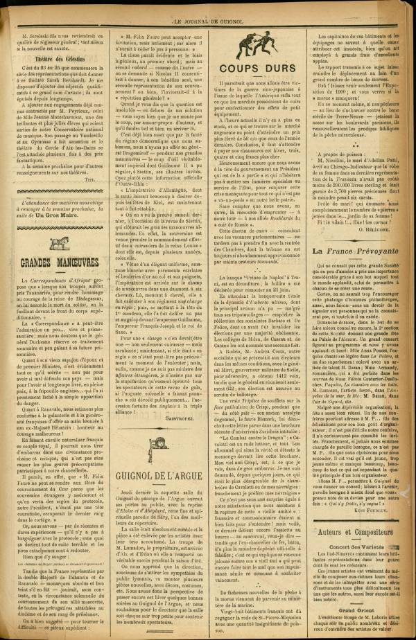
						Affichage en mode lecture de la page
					