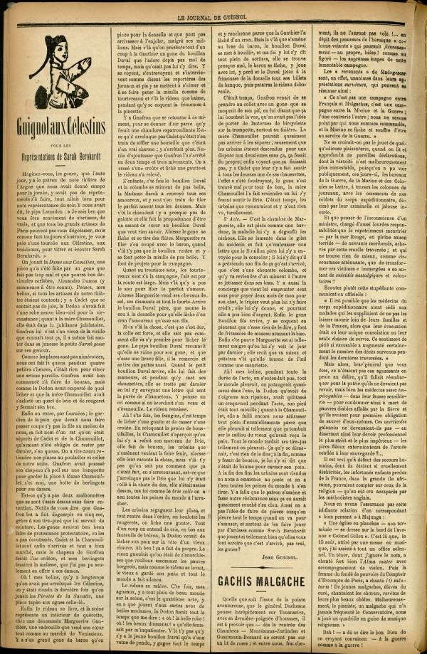 
						Affichage en mode lecture de la page
					