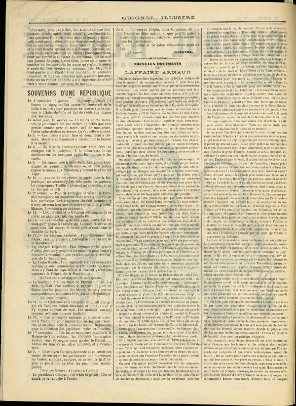 
						Affichage en mode lecture de la page
					