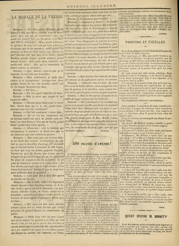 
						Affichage en mode lecture de la page
					