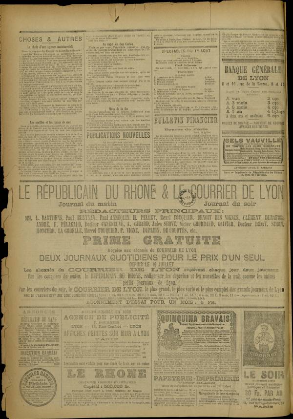 
						Affichage en mode lecture de la page
					