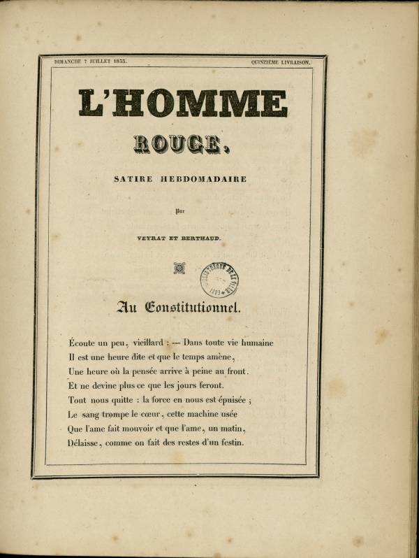 
						Affichage en mode lecture de la page
					