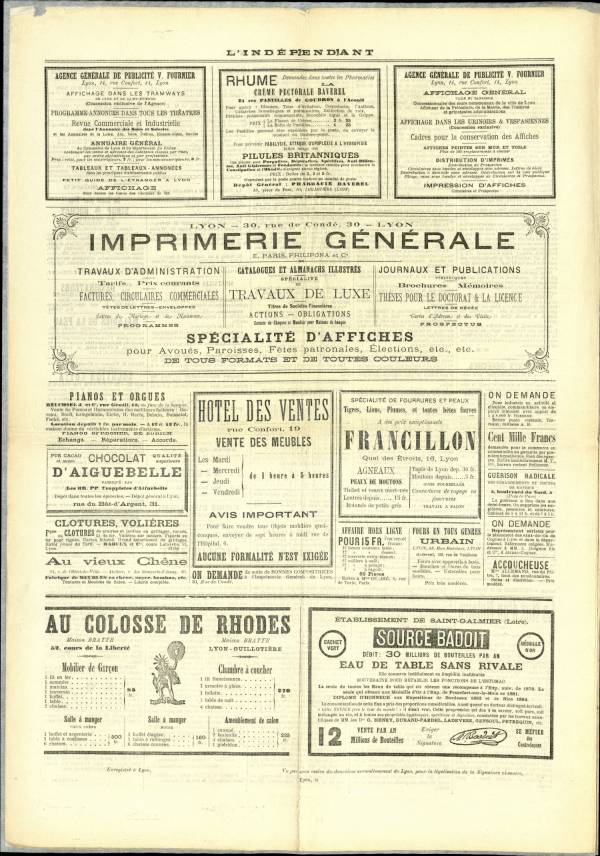 
						Affichage en mode lecture de la page
					