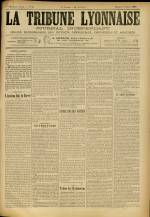 LA TRIBUNE LYONNAISE, Deuxième Année - N°45