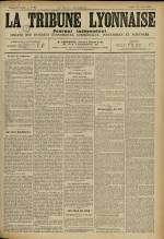LA TRIBUNE LYONNAISE, Troisième Année - N°85