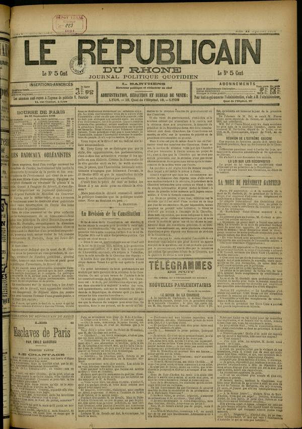 
						Affichage en mode lecture de la page
					