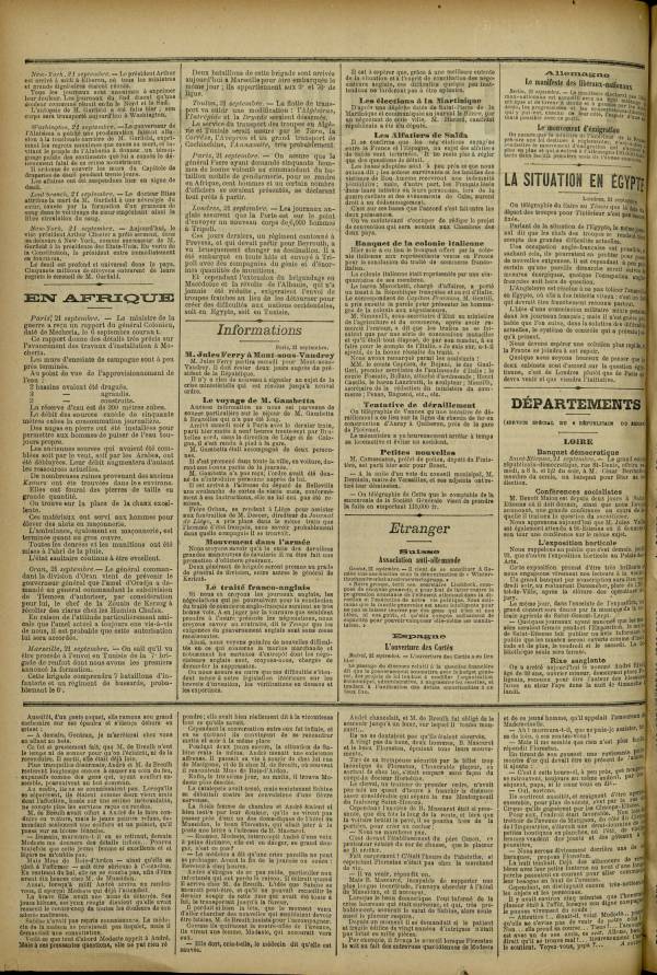 
						Affichage en mode lecture de la page
					