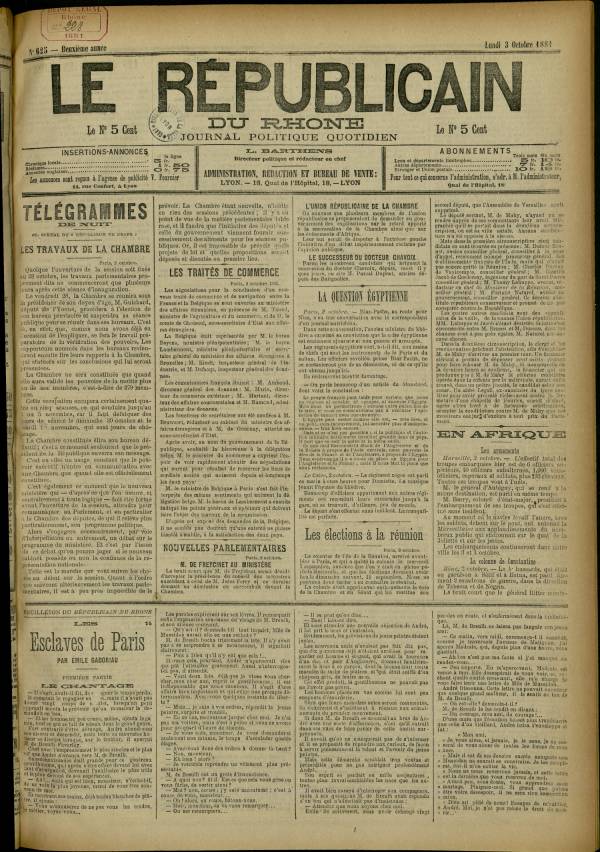 
						Affichage en mode lecture de la page
					