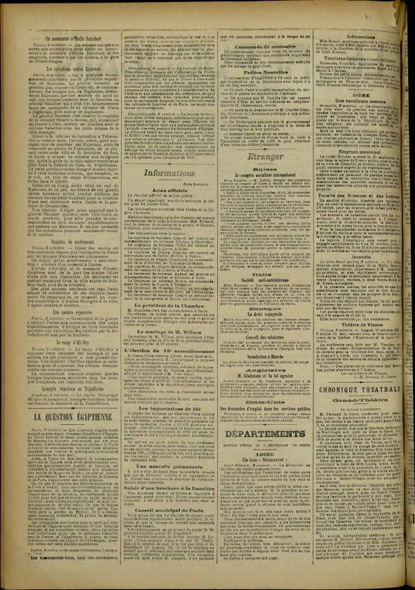 
						Affichage en mode lecture de la page
					