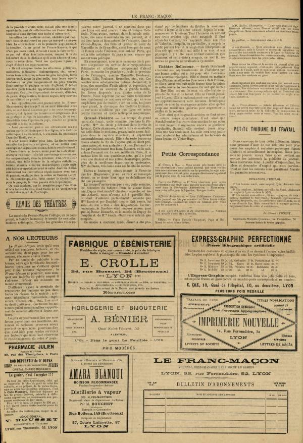 
						Affichage en mode lecture de la page
					
