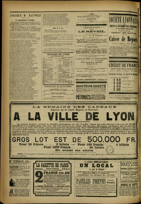 
						Affichage en mode lecture de la page
					