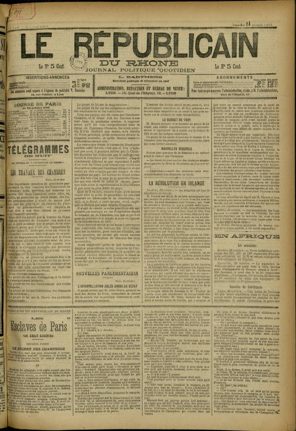 
						Affichage en mode lecture de la page
					