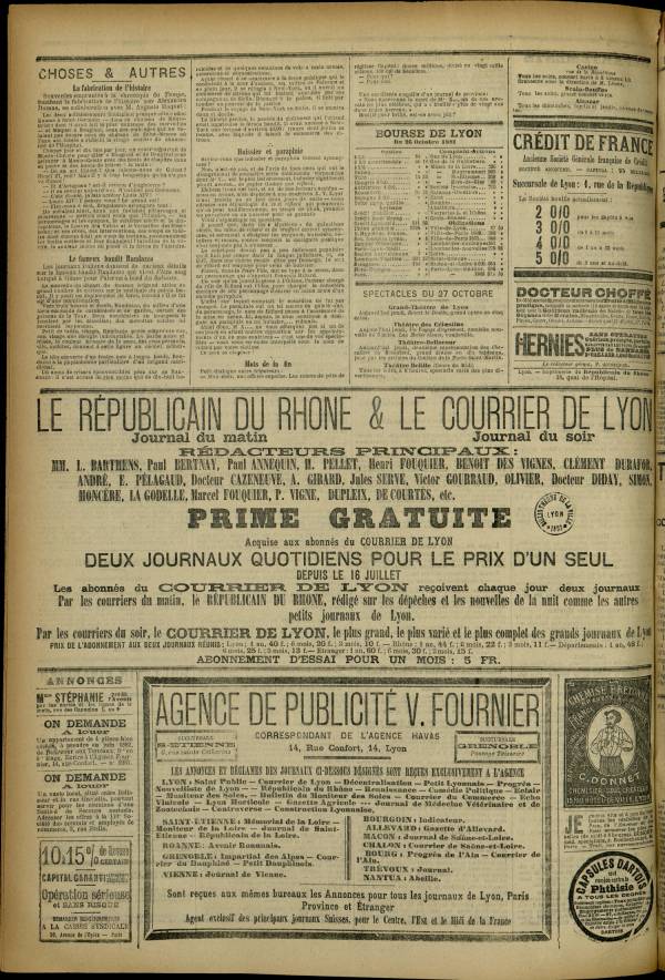 
						Affichage en mode lecture de la page
					