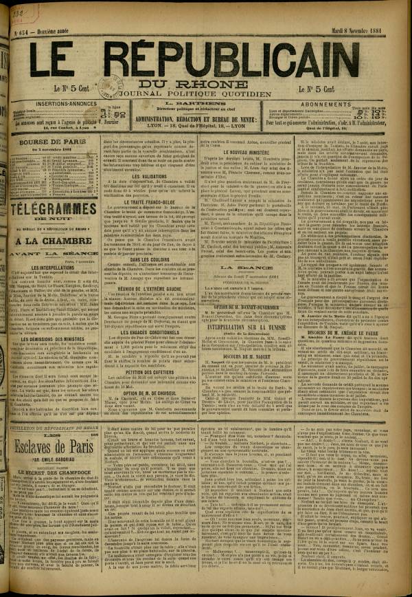 
						Affichage en mode lecture de la page
					