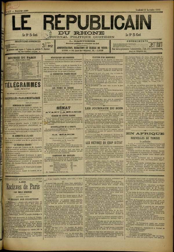 
						Affichage en mode lecture de la page
					