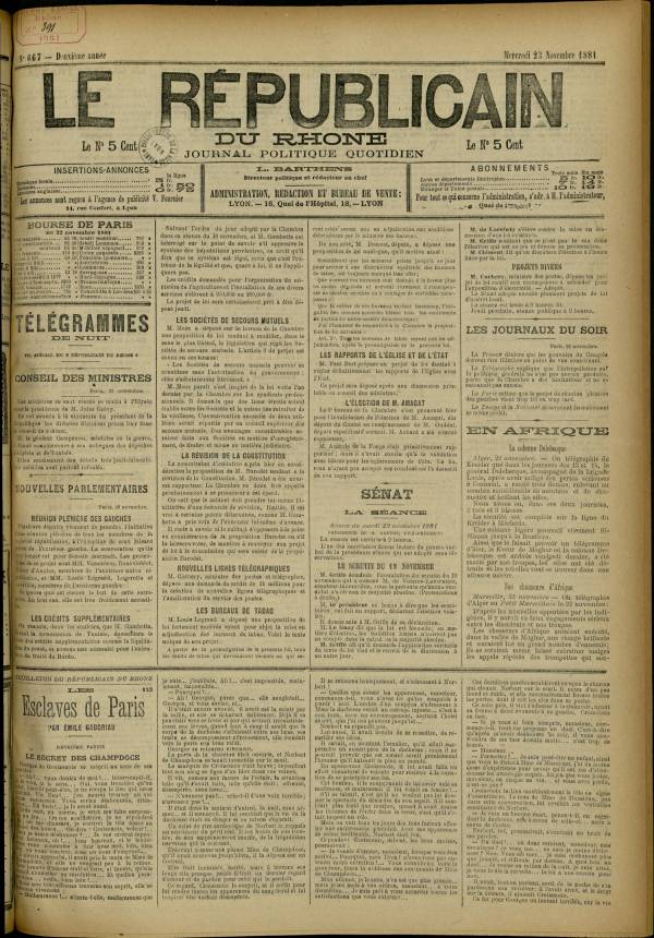 
						Affichage en mode lecture de la page
					