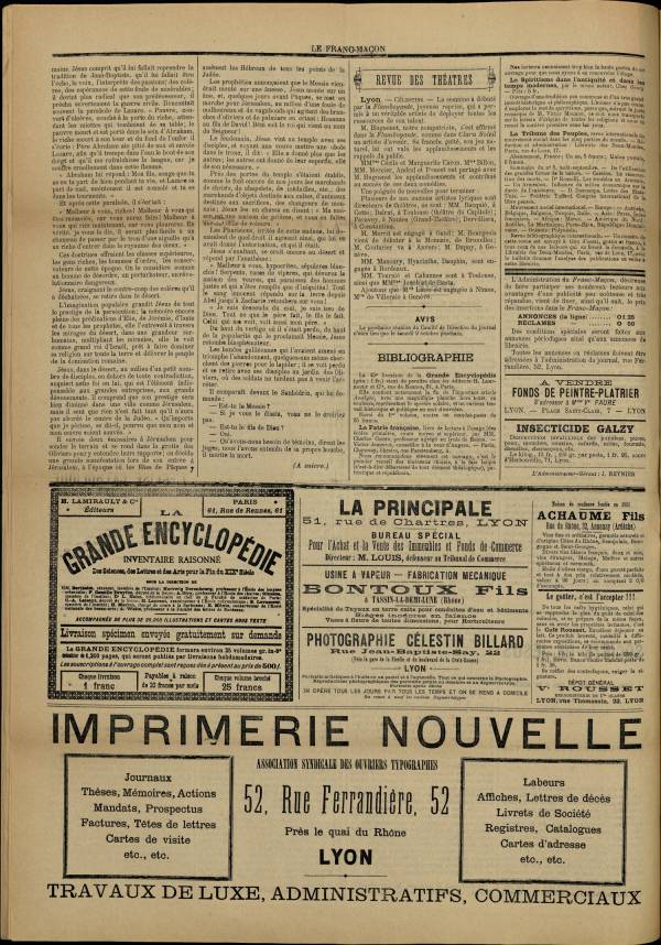 
						Affichage en mode lecture de la page
					