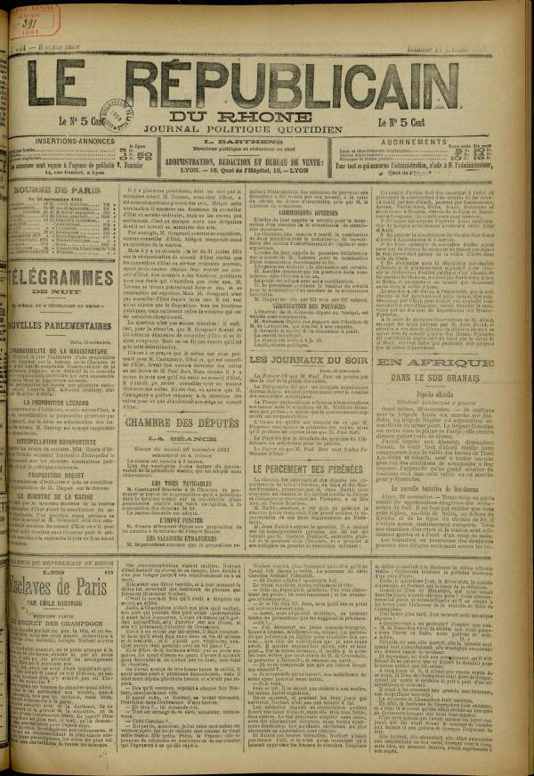 
						Affichage en mode lecture de la page
					