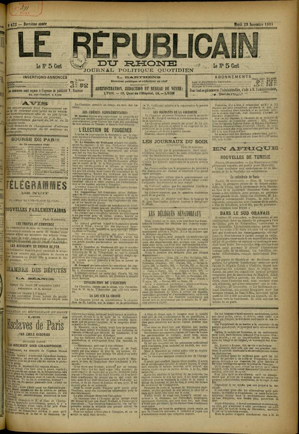 
						Affichage en mode lecture de la page
					