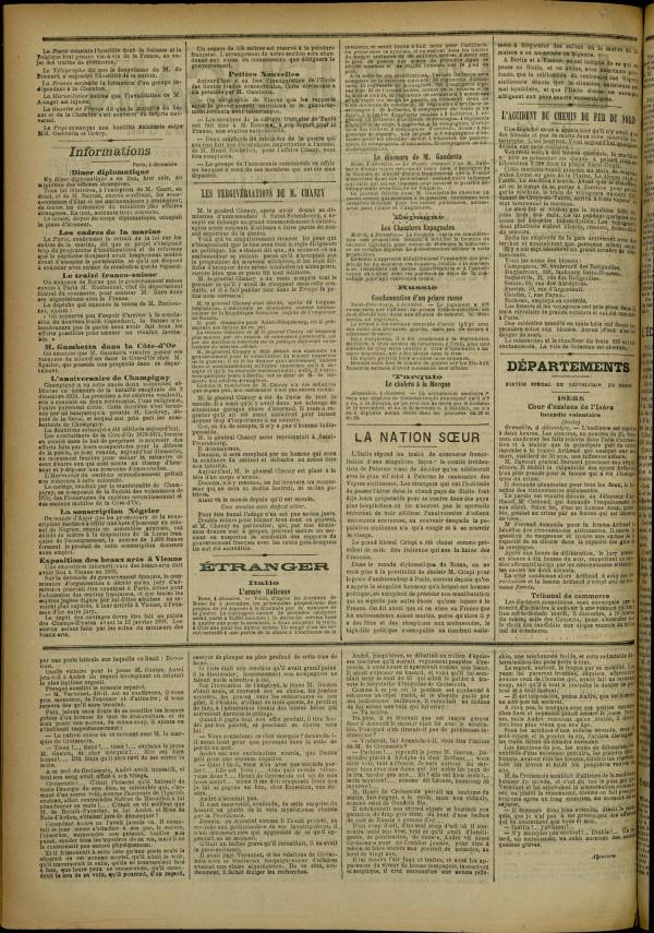 
						Affichage en mode lecture de la page
					