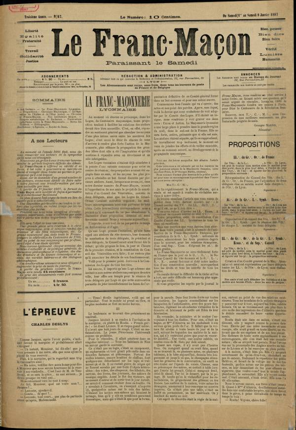 
						Affichage en mode lecture de la page
					