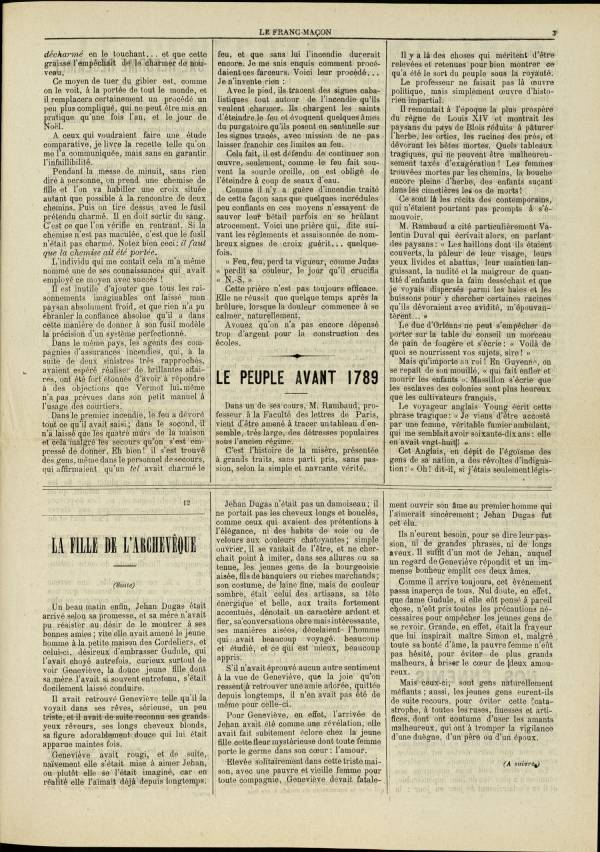 
						Affichage en mode lecture de la page
					