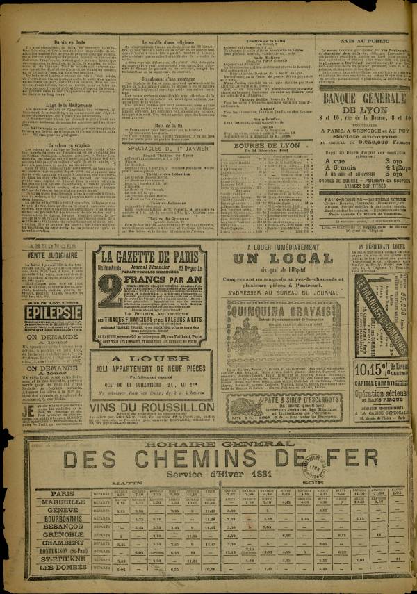 
						Affichage en mode lecture de la page
					