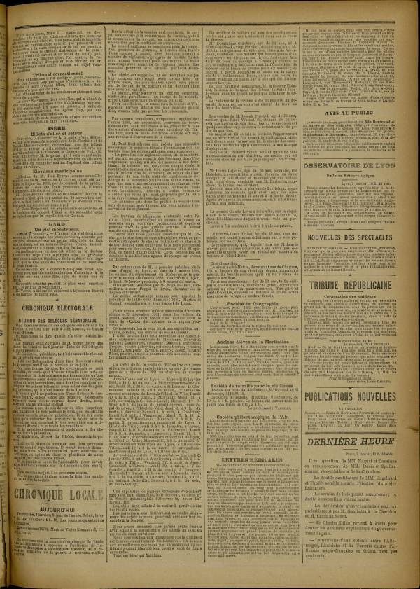 
						Affichage en mode lecture de la page
					