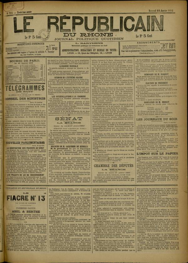 
						Affichage en mode lecture de la page
					