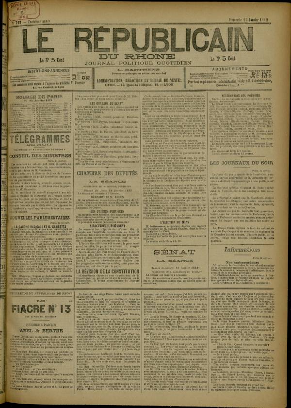 
						Affichage en mode lecture de la page
					