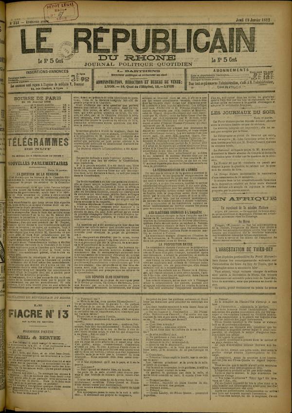 
						Affichage en mode lecture de la page
					
