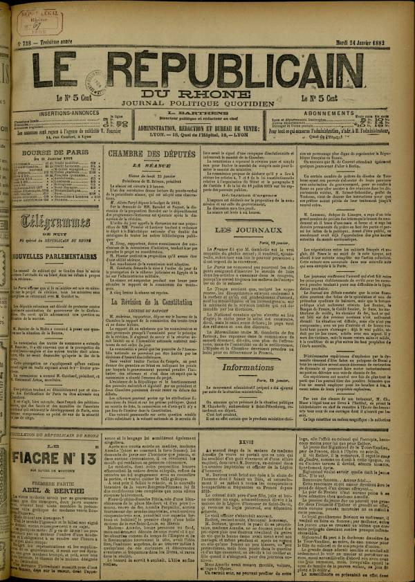 
						Affichage en mode lecture de la page
					