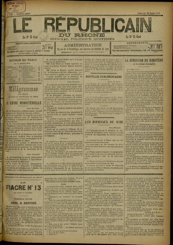 
						Affichage en mode lecture de la page
					