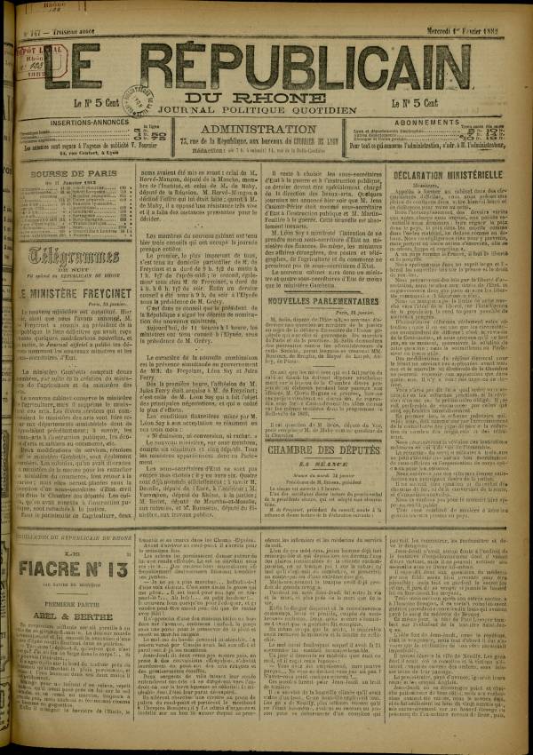 
						Affichage en mode lecture de la page
					